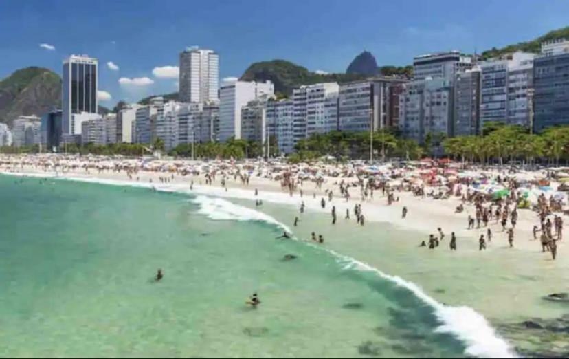 Praia Ha 5Min A Pe! Varanda Alta Com Vista! Piscina, Academia, Portaria 24Hrs, Shopping Ao Lado! リオデジャネイロ エクステリア 写真